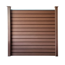 China manufacturer WPC Board Easy Install Wood Plastic Composite Fence Panel